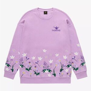 Disney Aladdin Princess Jasmine Embroidered Sweater Boxlunch, Small